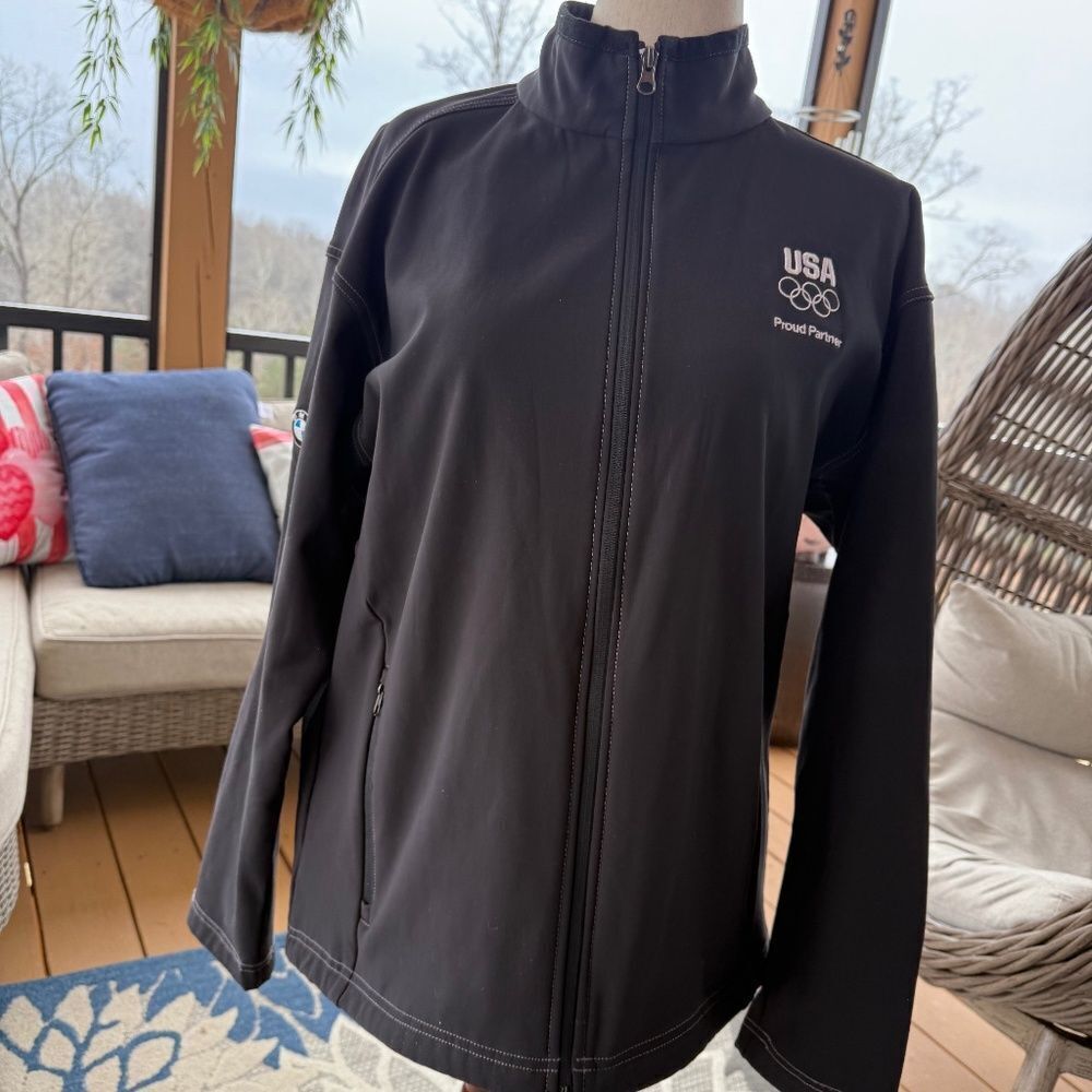 BMW Black USA Olympic Performance Jacket
